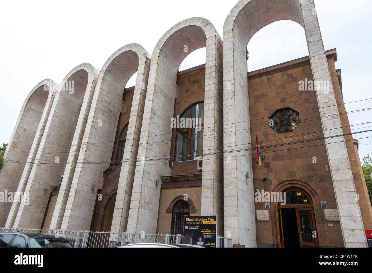 Casa-Museo di Aram Khachaturian, compositore e artista armeno. Yerevan Armenia Foto Stock