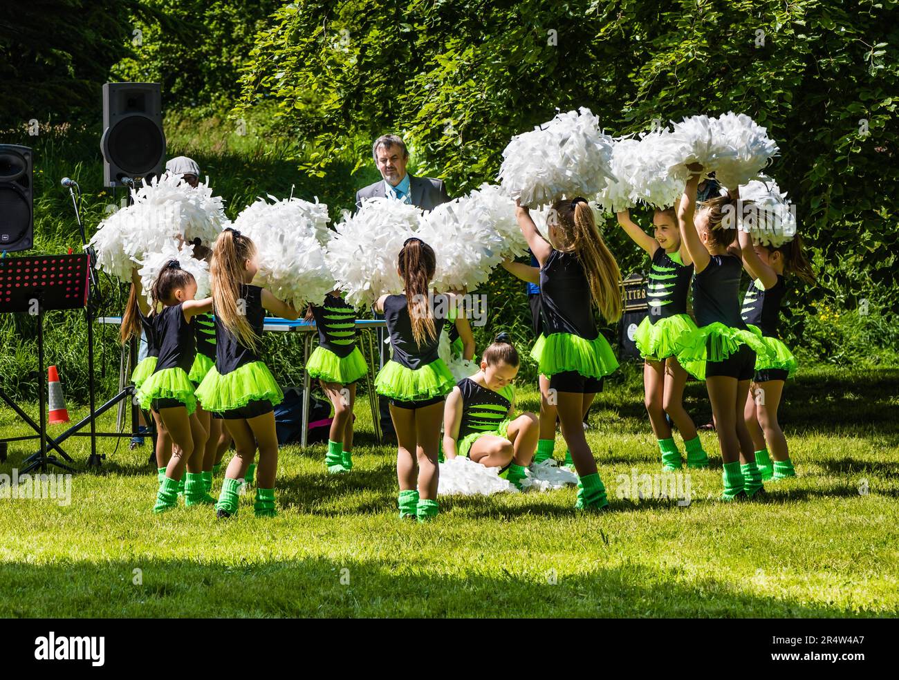 Budleigh Gala Week. Apertura della settimana Foto Stock