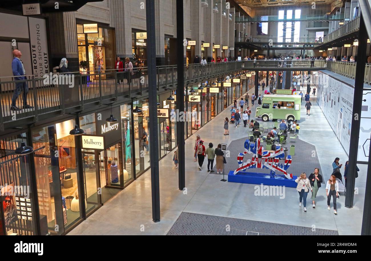 Battersea Power Station, Nine Elms, Wandsworth, Londra, Inghilterra, REGNO UNITO, SW11 8BJ Foto Stock