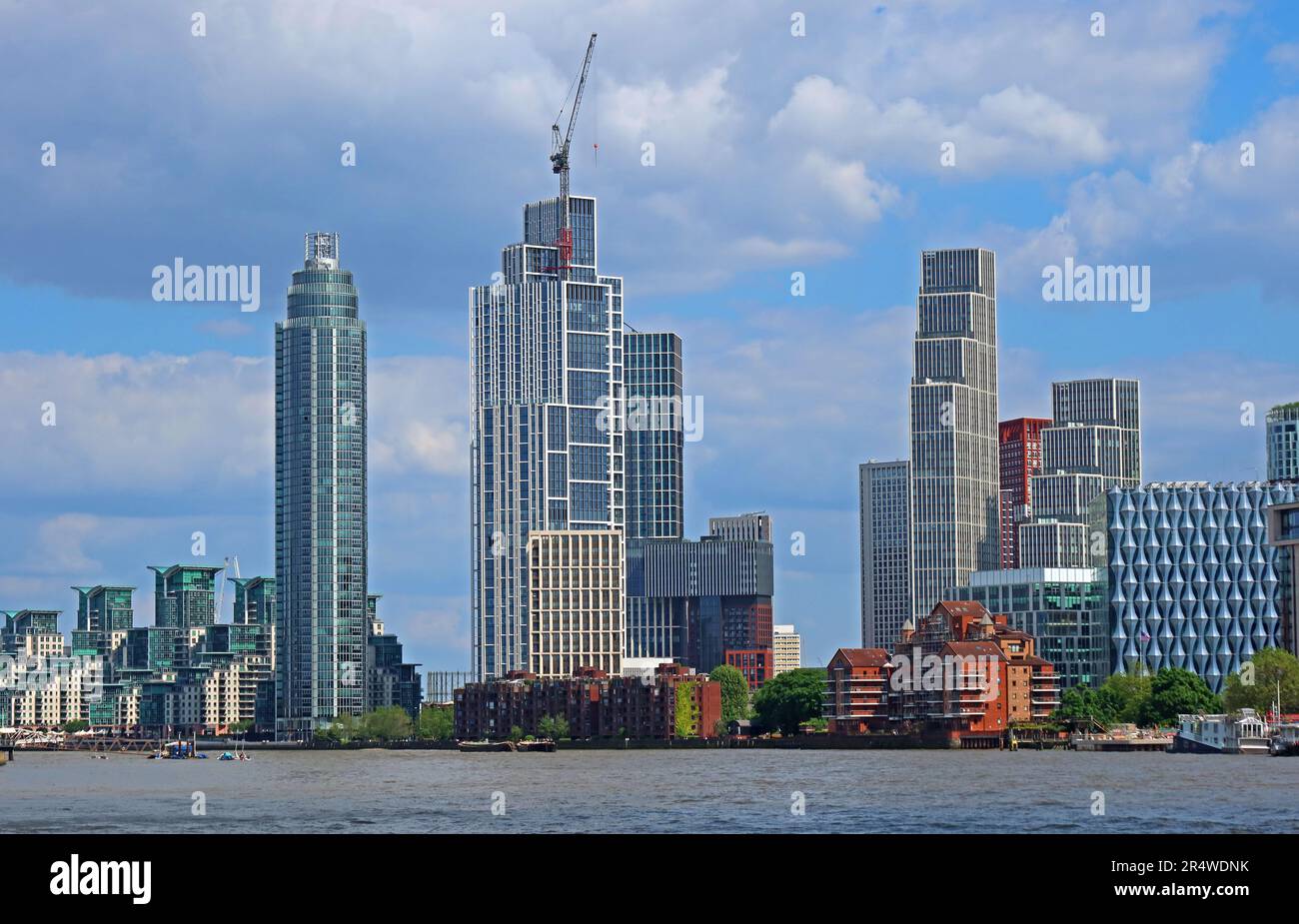 Battersea Power Station, Nine Elms, Wandsworth, Londra, Inghilterra, REGNO UNITO, SW11 8BJ Foto Stock
