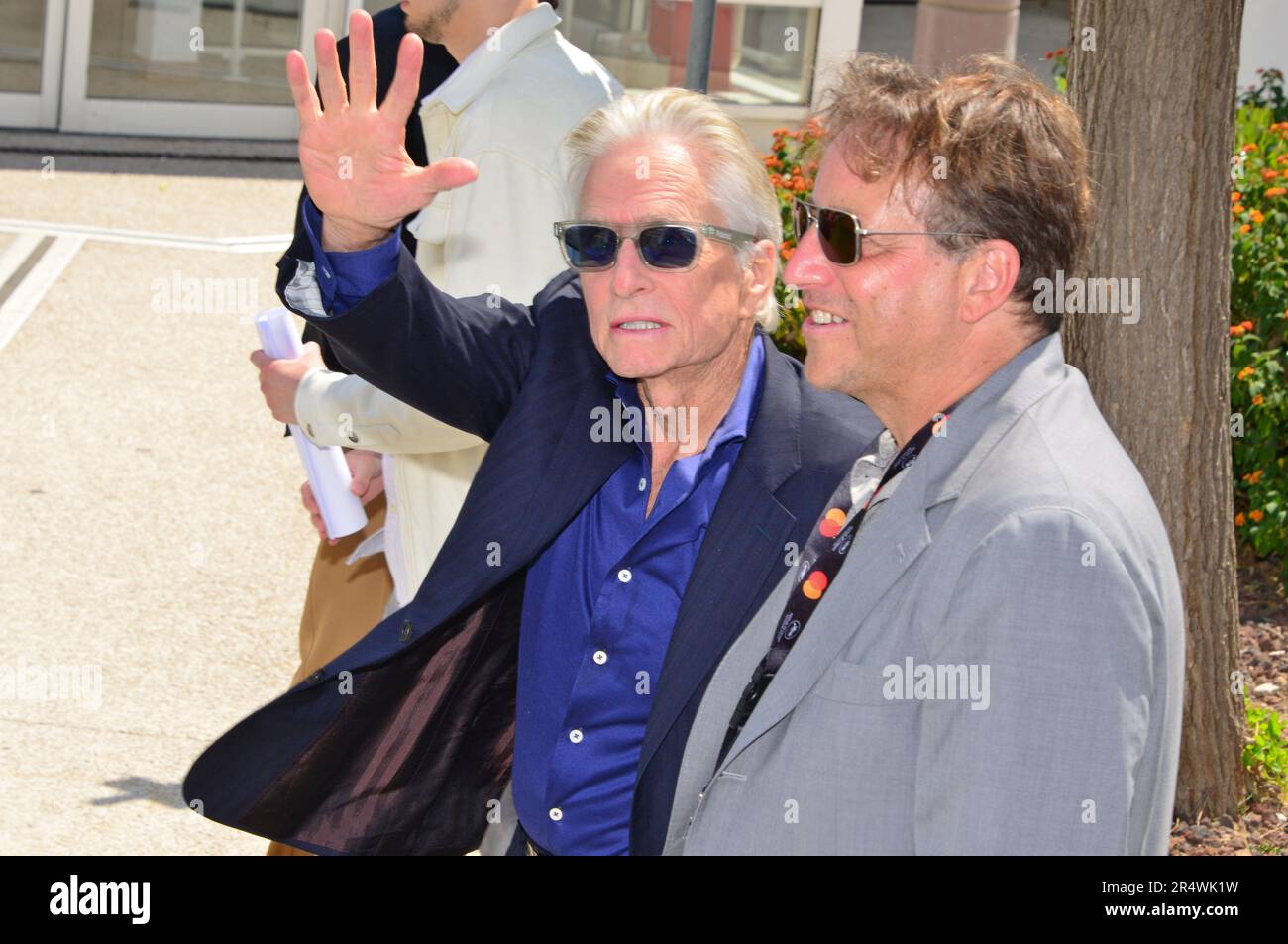 Michael Douglas Palme d'Or d'honneur 76th Festival del Cinema di Cannes 16 maggio 2023 Foto Stock
