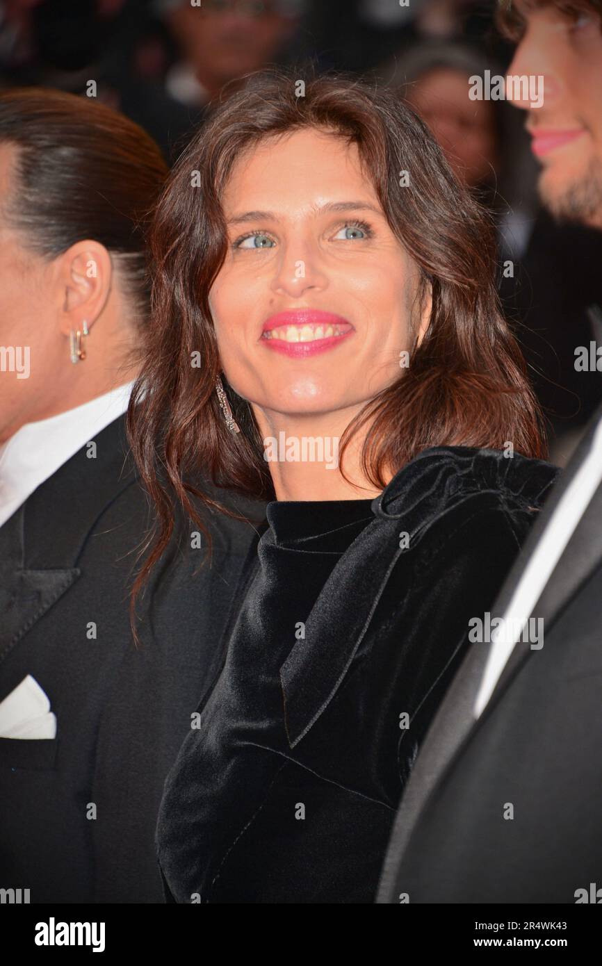 Maiwenn (vestito da Chanel) 'Jeanne du Barry' Cannes Film Festival Screening 76th Cannes Film Festival 16 maggio 2023 Foto Stock