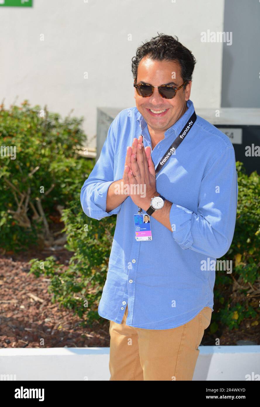 Patrick Cohen 76th Festival del Cinema di Cannes 23 maggio 2023 Foto Stock