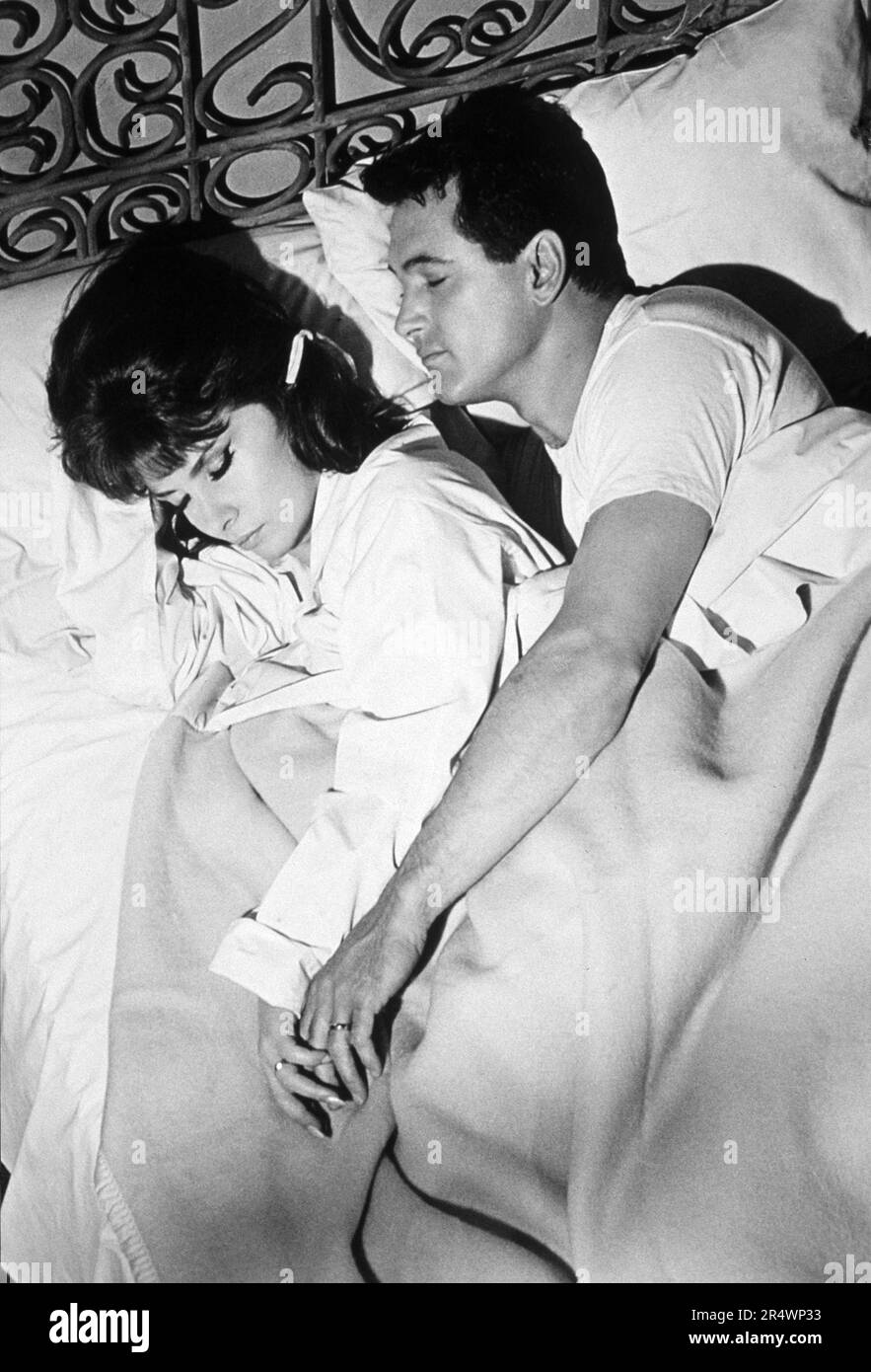 Strange Bedfellows anno : 1965 USA regista : Melvin Frank Gina Lollobrigida, Rock Hudson Foto Stock