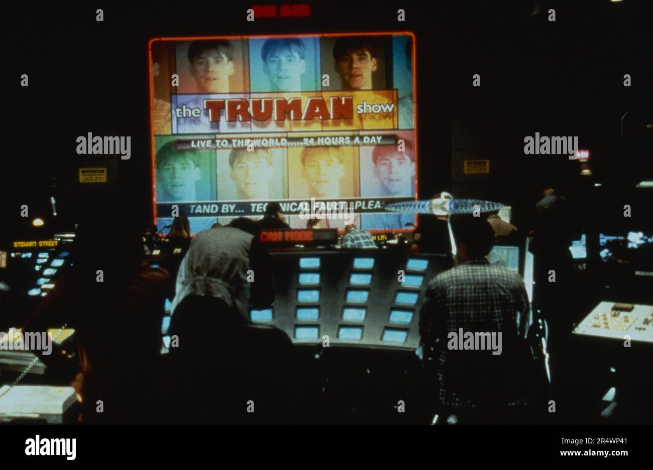 Il Truman Show Year : 1998 USA Director : Peter Weir Jim Carrey Foto Stock