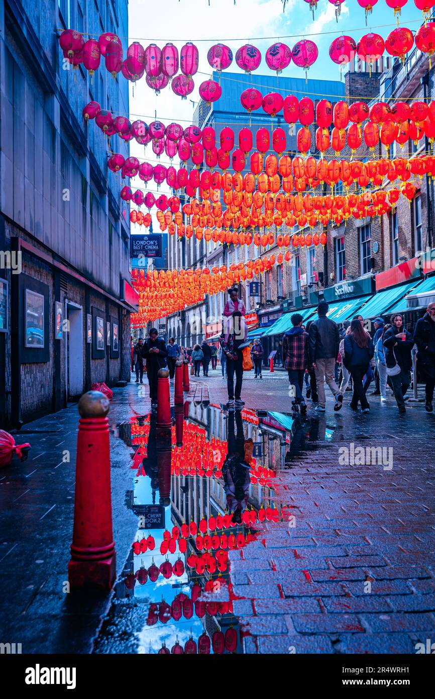 China Town, Londra Foto Stock