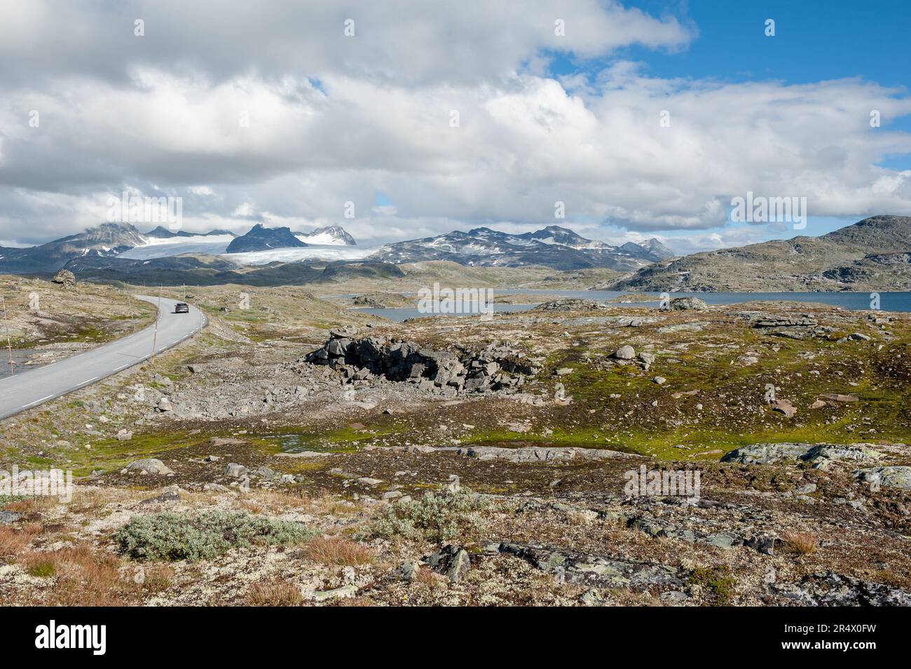 Norwegian County Road 55, Norvegia Foto Stock