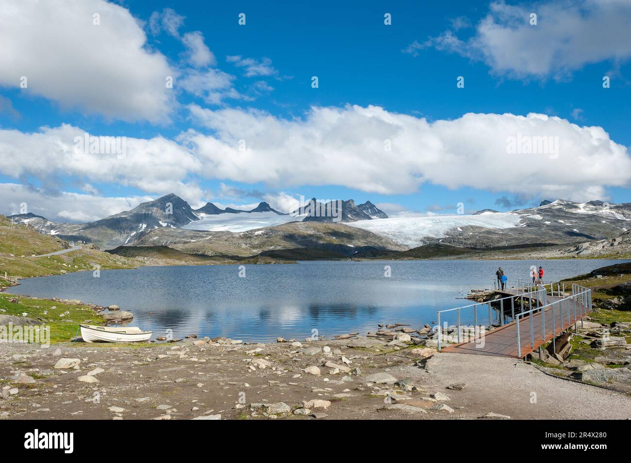 Norwegian County Road 55, Norvegia Foto Stock