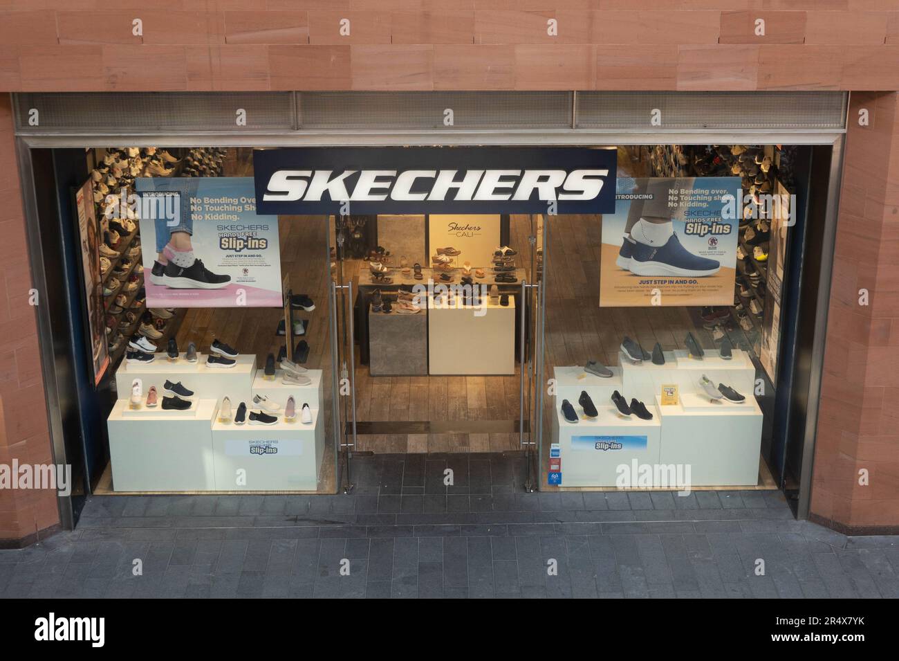 Skechers nel centro commerciale Liverpool One Foto Stock