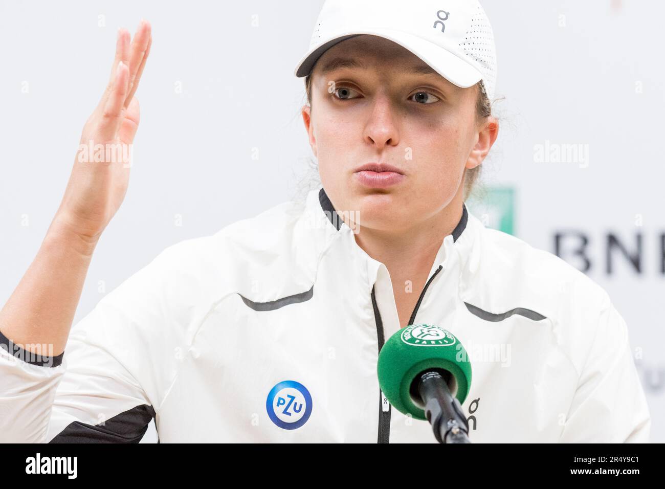 30.05.2023, Paryz, tenis, Roland Garros 2023, N/z IgA Swiatek, fot