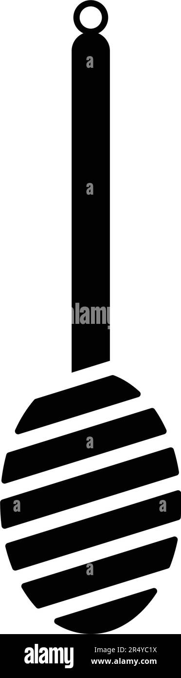 Disegno del simbolo di illustrazione del vettore del logo del tuffatore del miele Illustrazione Vettoriale