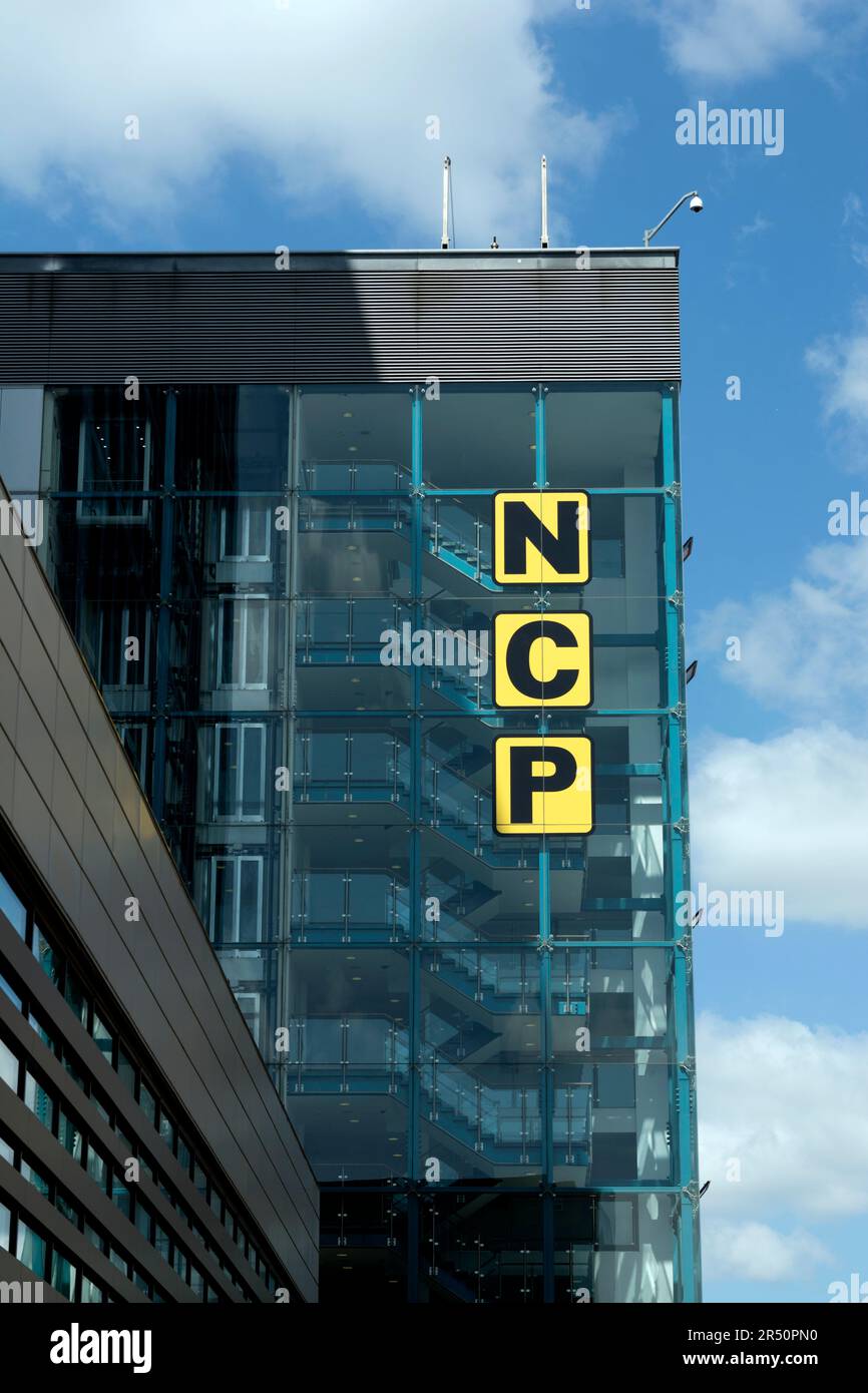Parcheggio NCP, Coventry, West Midlands, Inghilterra, Regno Unito Foto Stock