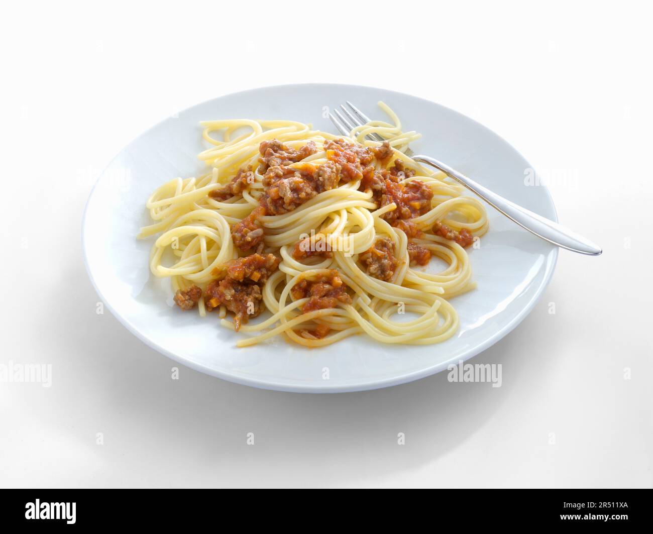 Spaghetti à la bolognese Foto Stock
