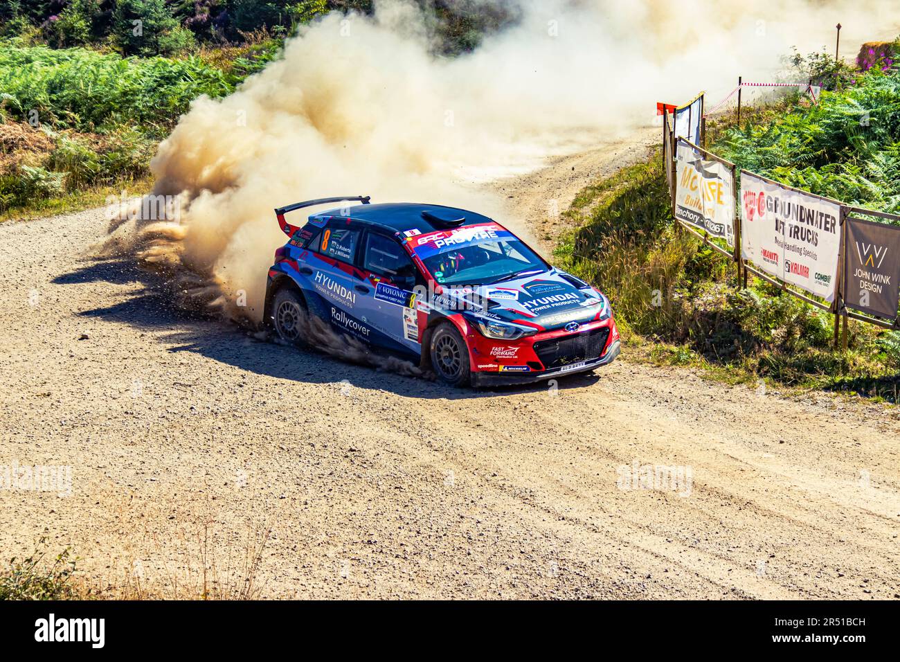 2022° Rally Grampian Forest BRC/SRC Foto Stock