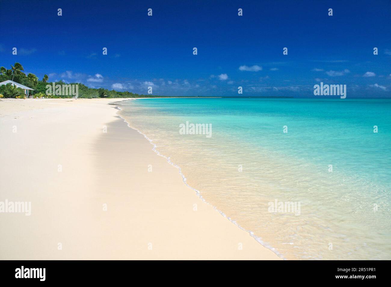 Plages d'Ouvéa, Nouvelle Calédonie Foto Stock