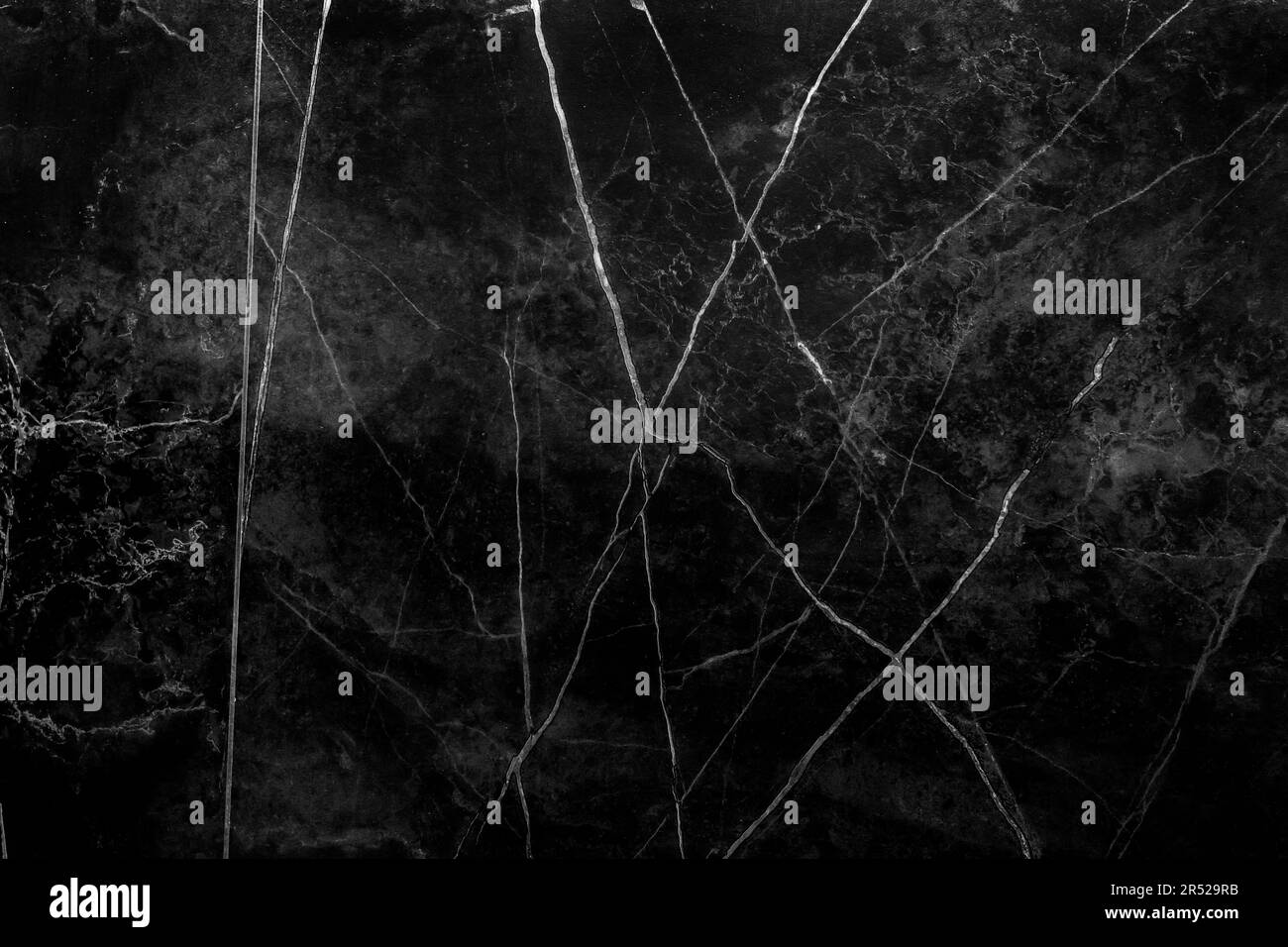 Marmo Nero pavimento mattonella trama sfondo Abstract cucina disegno bagno Grunge superficie ceramica. Foto Stock