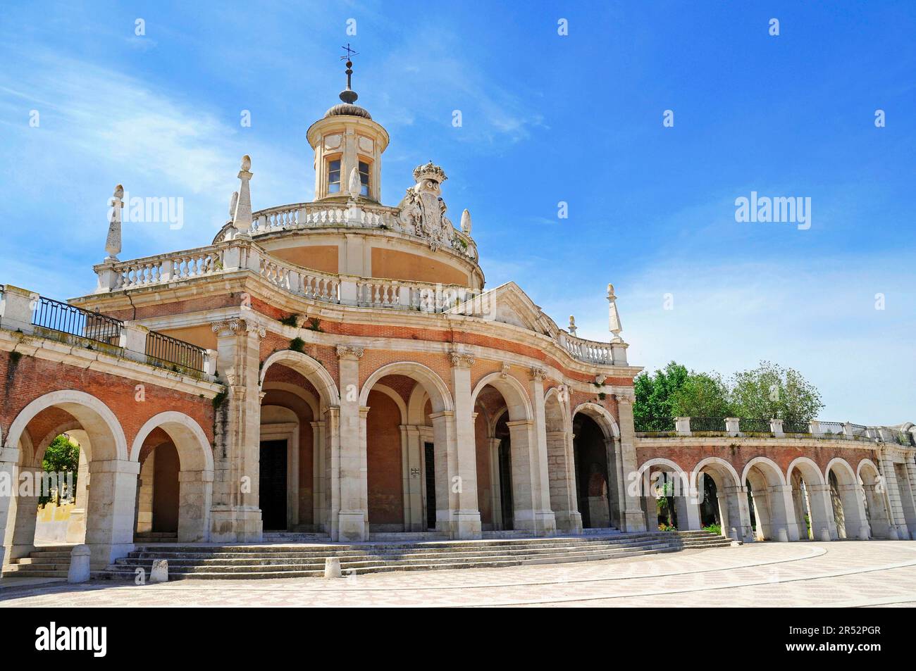 Chiesa reale di San Antonio, Plaza de San Antonio, Aranjuez, Provincia di Madrid, Spagna Foto Stock