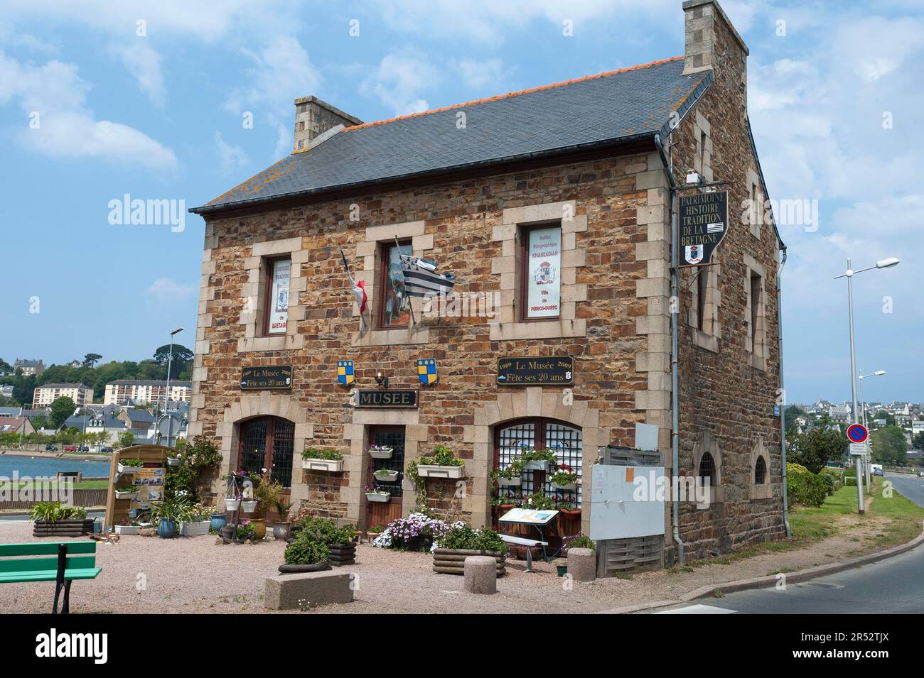 Le Musee de Cire, Perros-Guirec, Cotes-d'Armor, Bretagna, Francia Foto Stock