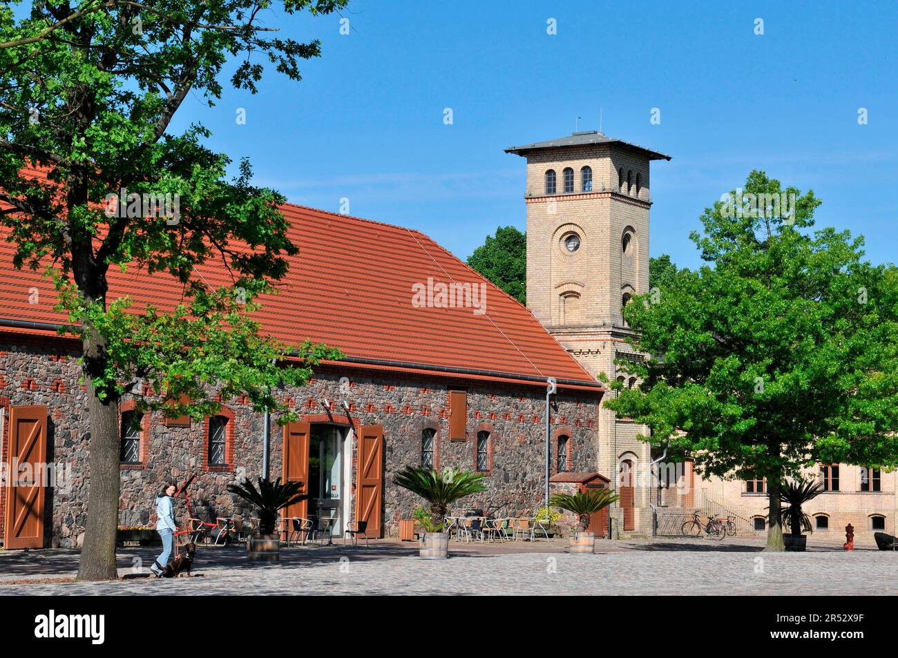 Kulturhof Britz, Village Museum, Neukoelln, Berlino, Germania Foto Stock