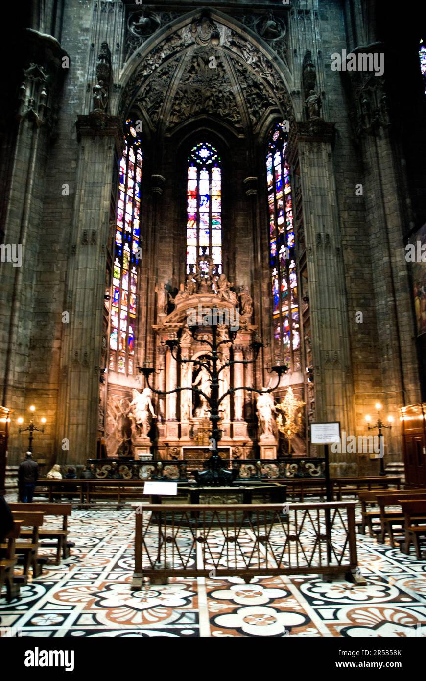 Duomo di Milano, Milano, Italia Foto Stock