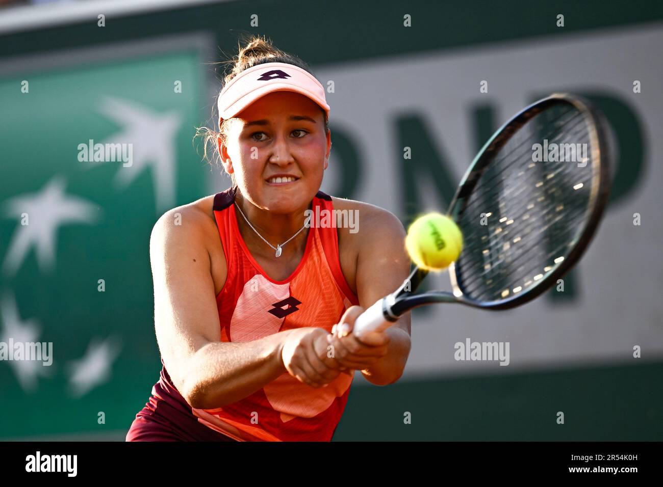 Parigi, Francia. 31st maggio, 2023. Kamilla Rakhimova durante il French Open, torneo di tennis Grand Slam il 31 maggio 2023 allo stadio Roland Garros di Parigi, Francia. Credit: Victor Joly/Alamy Live News Foto Stock