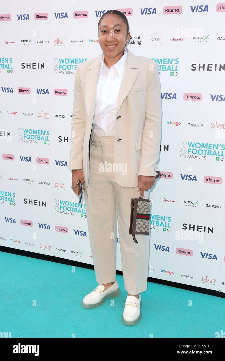 25 maggio 2023 - Londra, Inghilterra, Regno Unito - Lauren James partecipa al Women's Football Awards 2023, The Nobu Hotel London Portman Square Foto Stock