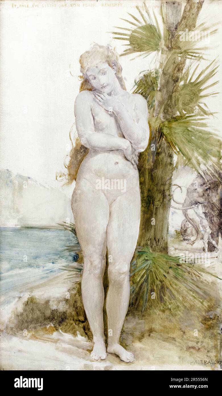Paul Baudry, le sacre de la femme, pittura 1883 Foto Stock