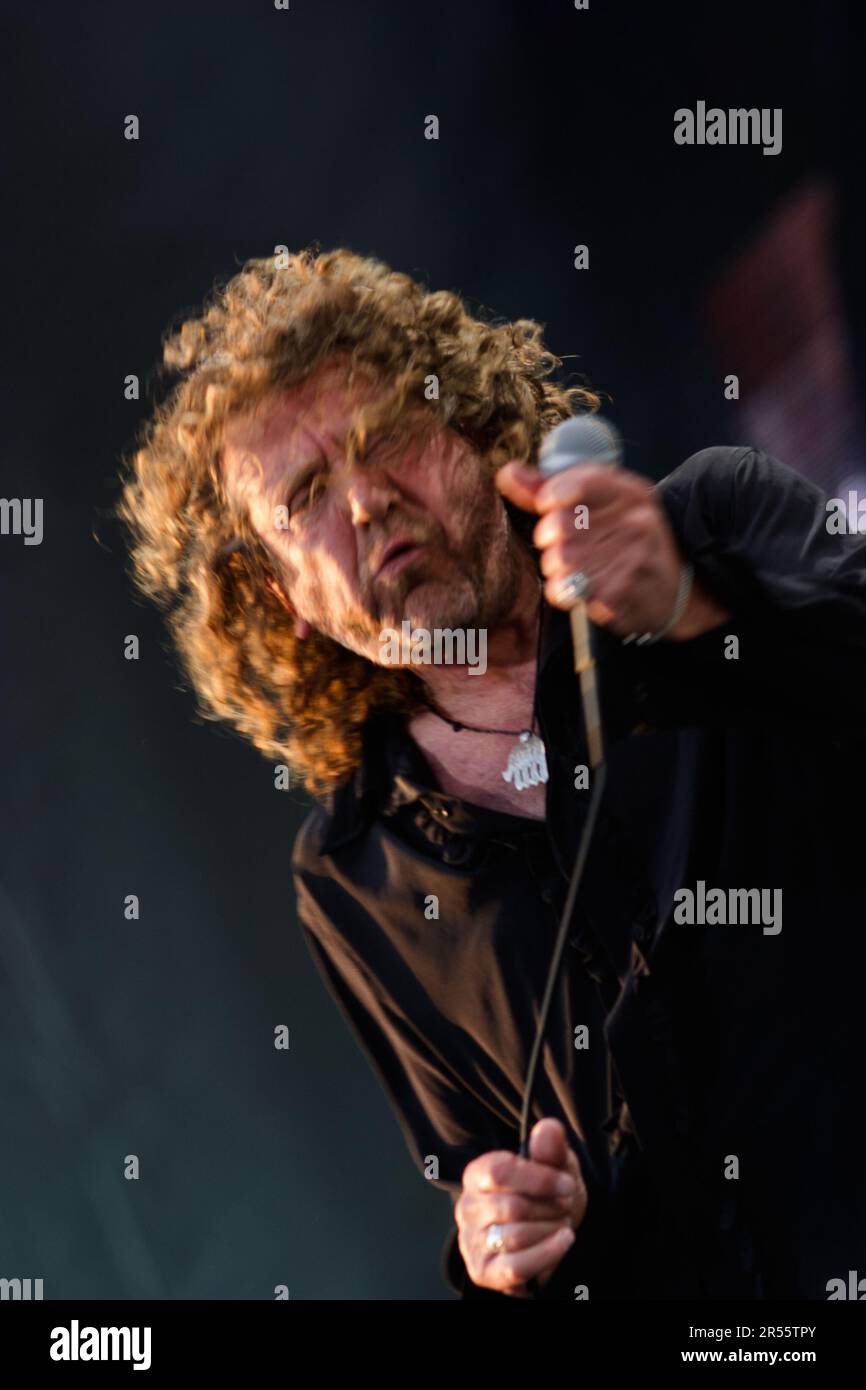 Robert Plant Foto Stock