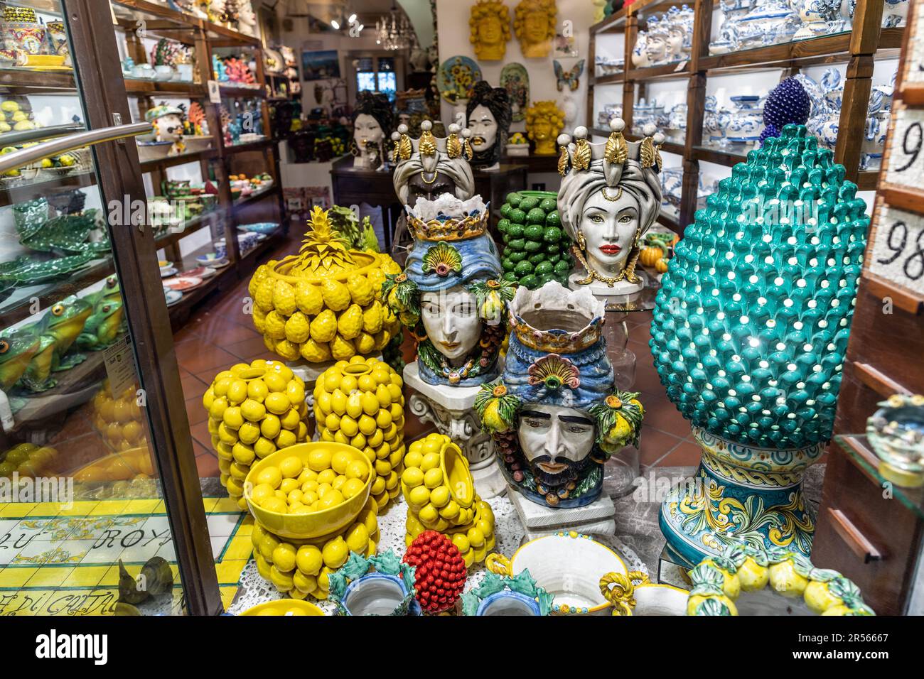 I Mori Siciliani sono capi di Sicilia Italia Foto Stock