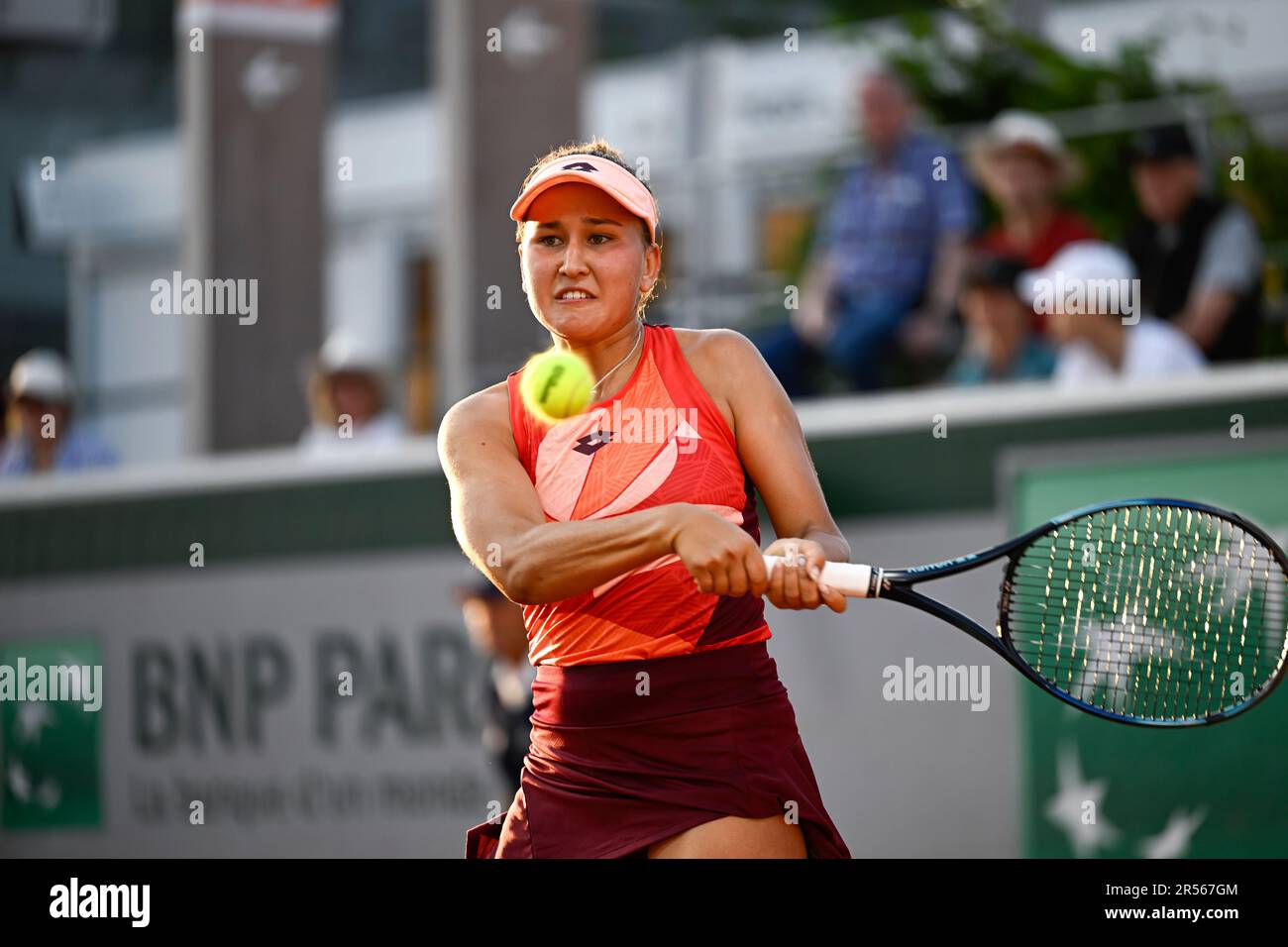 Parigi, Francia. 31st maggio, 2023. Kamilla Rakhimova durante il French Open, torneo di tennis Grand Slam il 31 maggio 2023 allo stadio Roland Garros di Parigi, Francia. Foto Victor Joly/DPPI Credit: DPPI Media/Alamy Live News Foto Stock