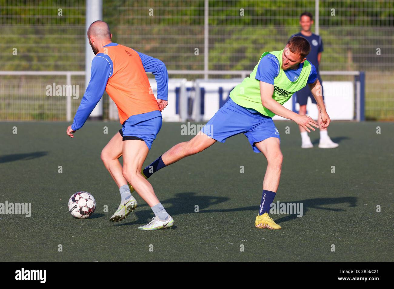 Ratingen, Germania, 31.05.2023: Sessione finale di allenamento della stagione 2022/23 per Ratingen 04/19, in preparazione della loro finale di campionato a Velbert ON Foto Stock