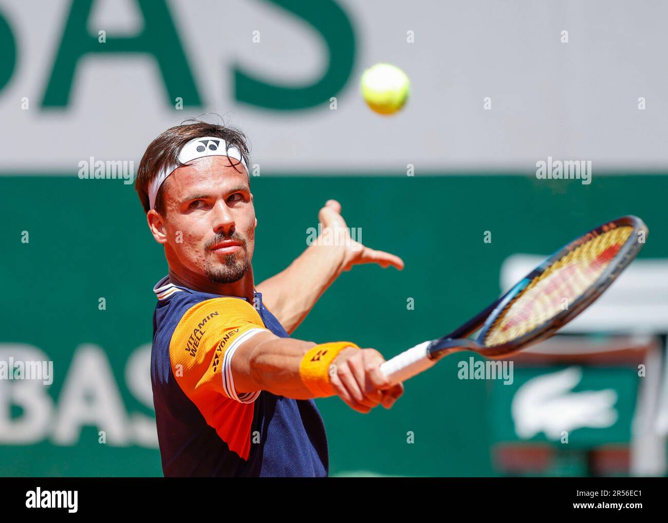 Roland Garros, Parigi, Francia; 1st giugno 2023: I campionati francesi di  tennis Open; Daniel Altmaier GER Foto stock - Alamy