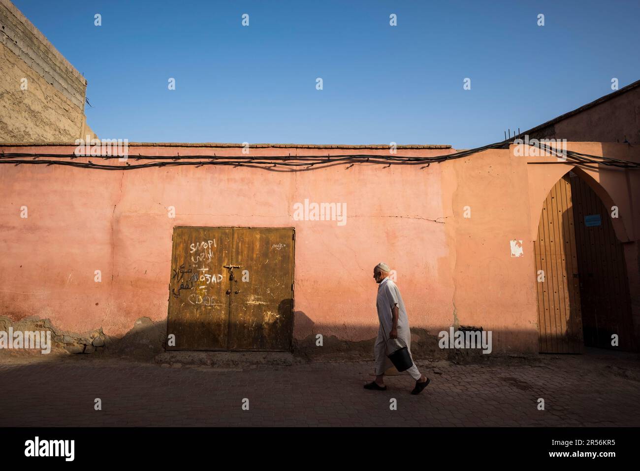 Marocco. Marrakech. Medina Foto Stock