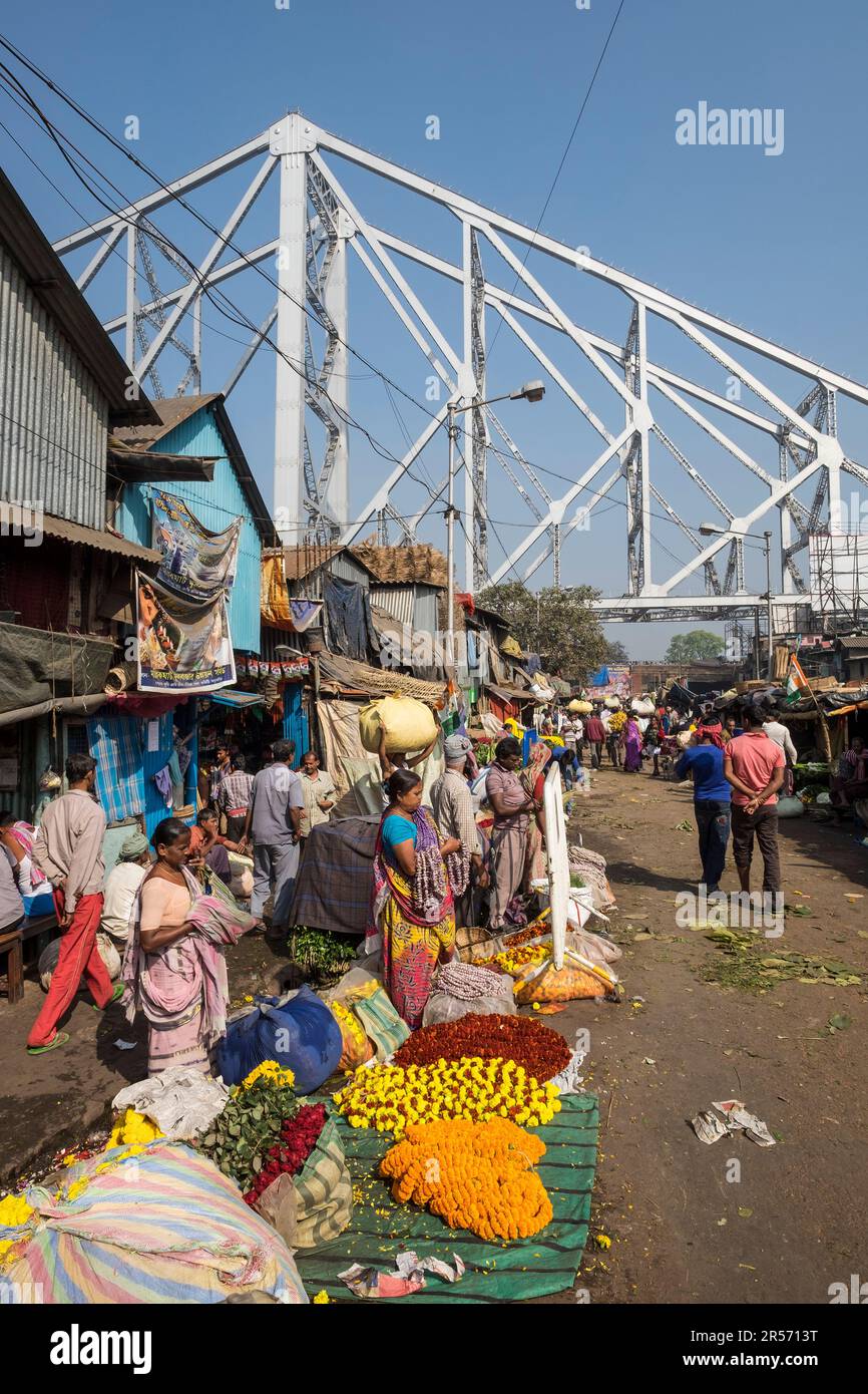 Bengala Occidentale. Kolkata. India. Persone Foto Stock