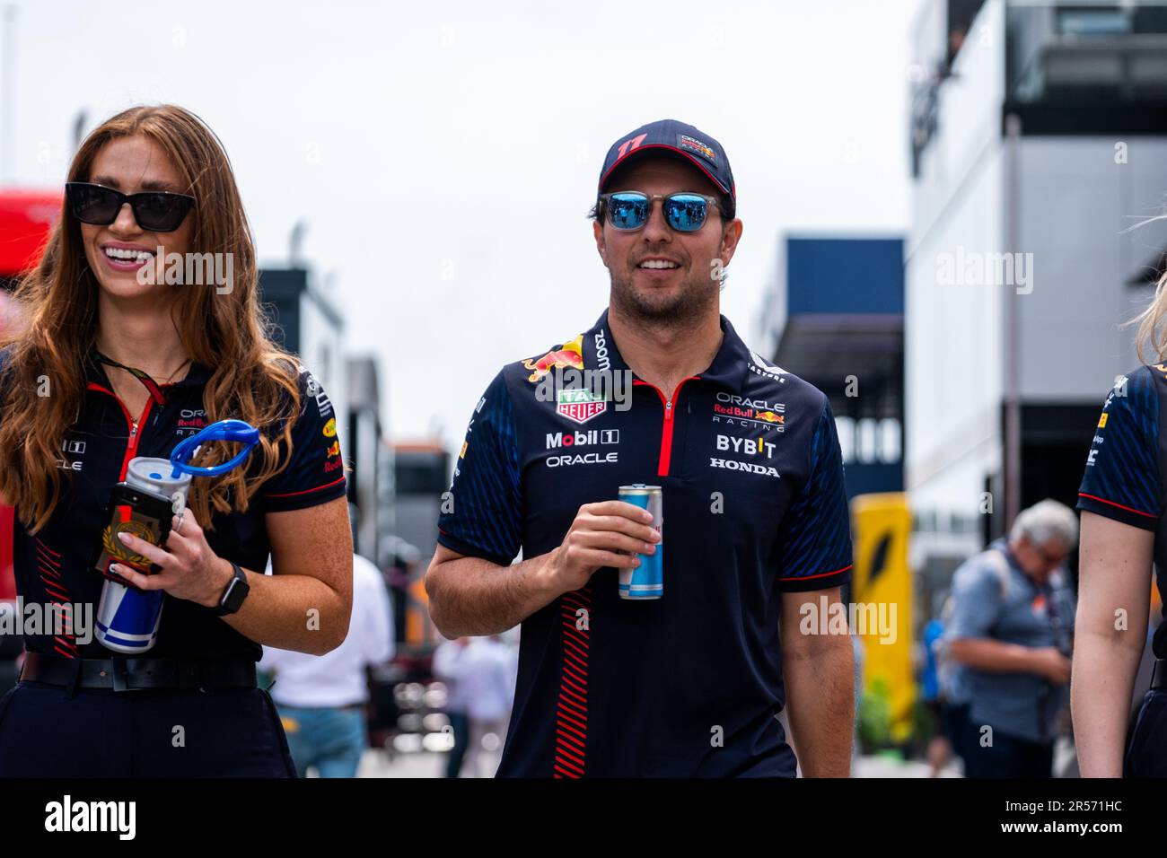 Circuit de Barcelona-Catalunya, Barcellona, SpainMonaco, 1,Giugno.2023: Sergio Perez, durante il Gran Premio di Formula uno di Monaco Foto Stock