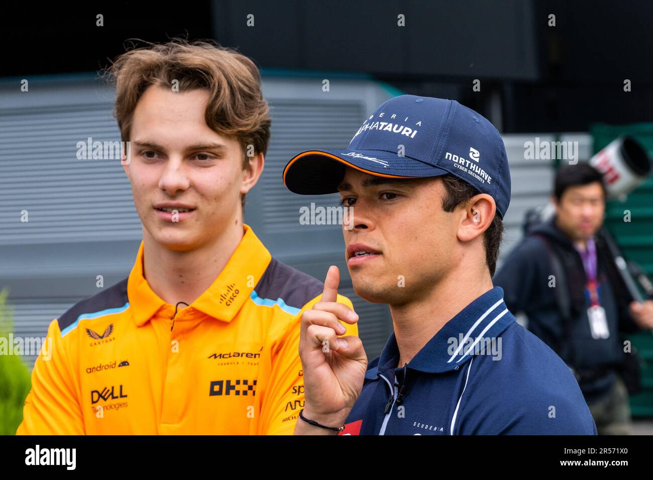 Circuit de Barcelona-Catalunya, Barcellona, SpainMonaco, 1,Giugno.2023: Nyck De Vries, durante il Gran Premio di Formula uno di Monaco Foto Stock