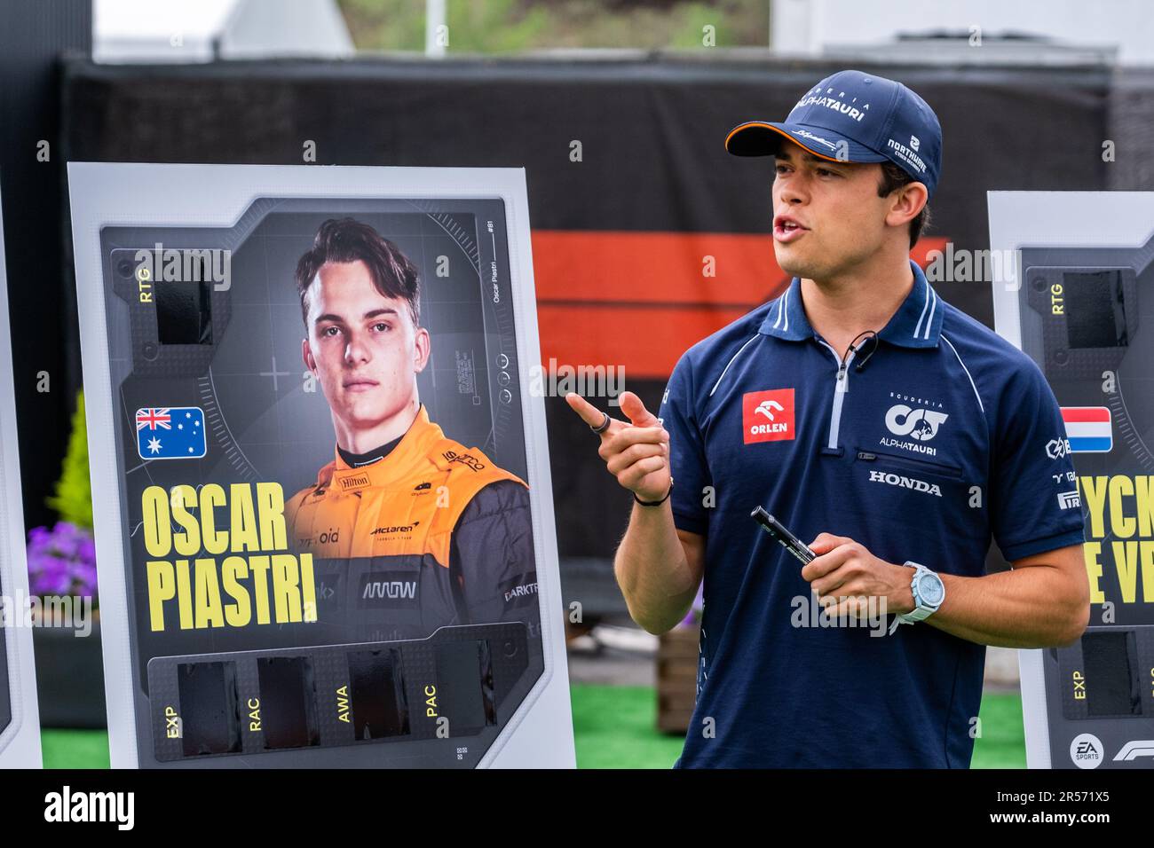 Circuit de Barcelona-Catalunya, Barcellona, SpainMonaco, 1,Giugno.2023: Nyck De Vries, durante il Gran Premio di Formula uno di Monaco Foto Stock