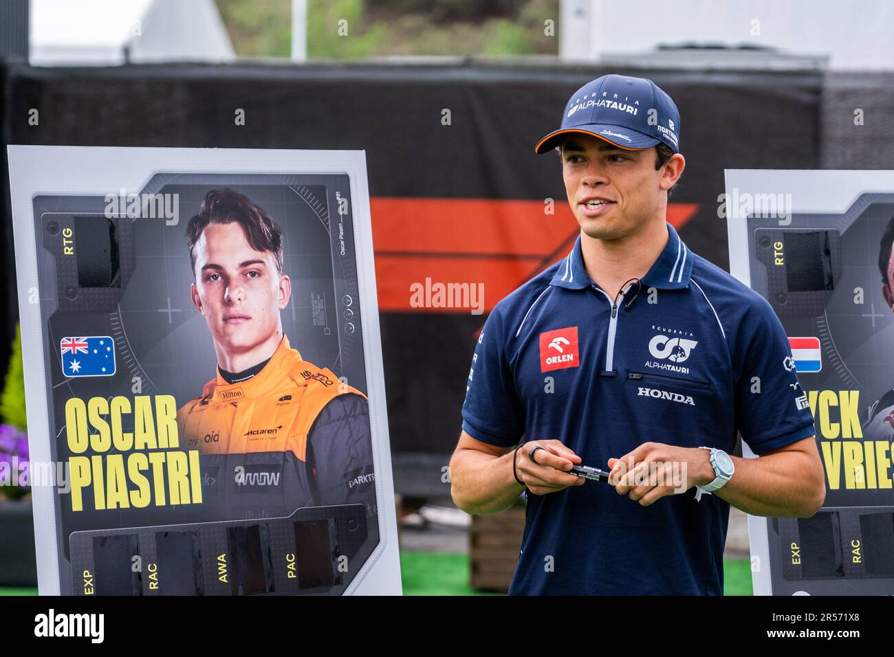Circuit de Barcelona-Catalunya, Barcellona, SpainMonaco, 1,Giugno.2023: Nyck De Vries, durante il Gran Premio di Formula uno di Monaco Foto Stock