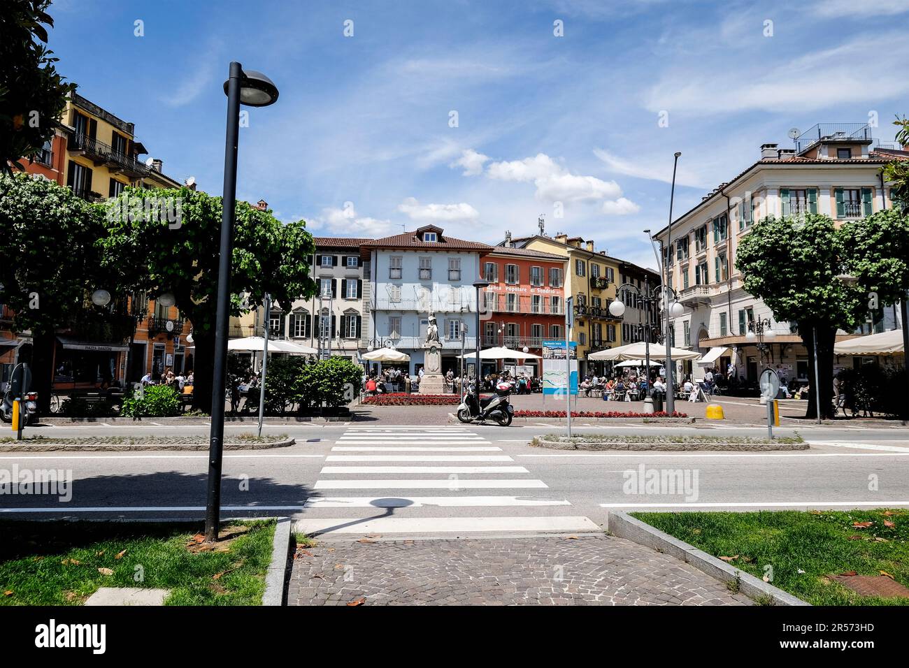 Italia. Piemonte. Intra-Verbania. la vita quotidiana Foto Stock