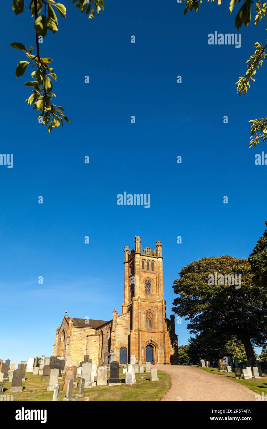 Chiesa Parrocchiale di Kilconquisthar, Kilconquisthar, Fife, Scozia Foto Stock