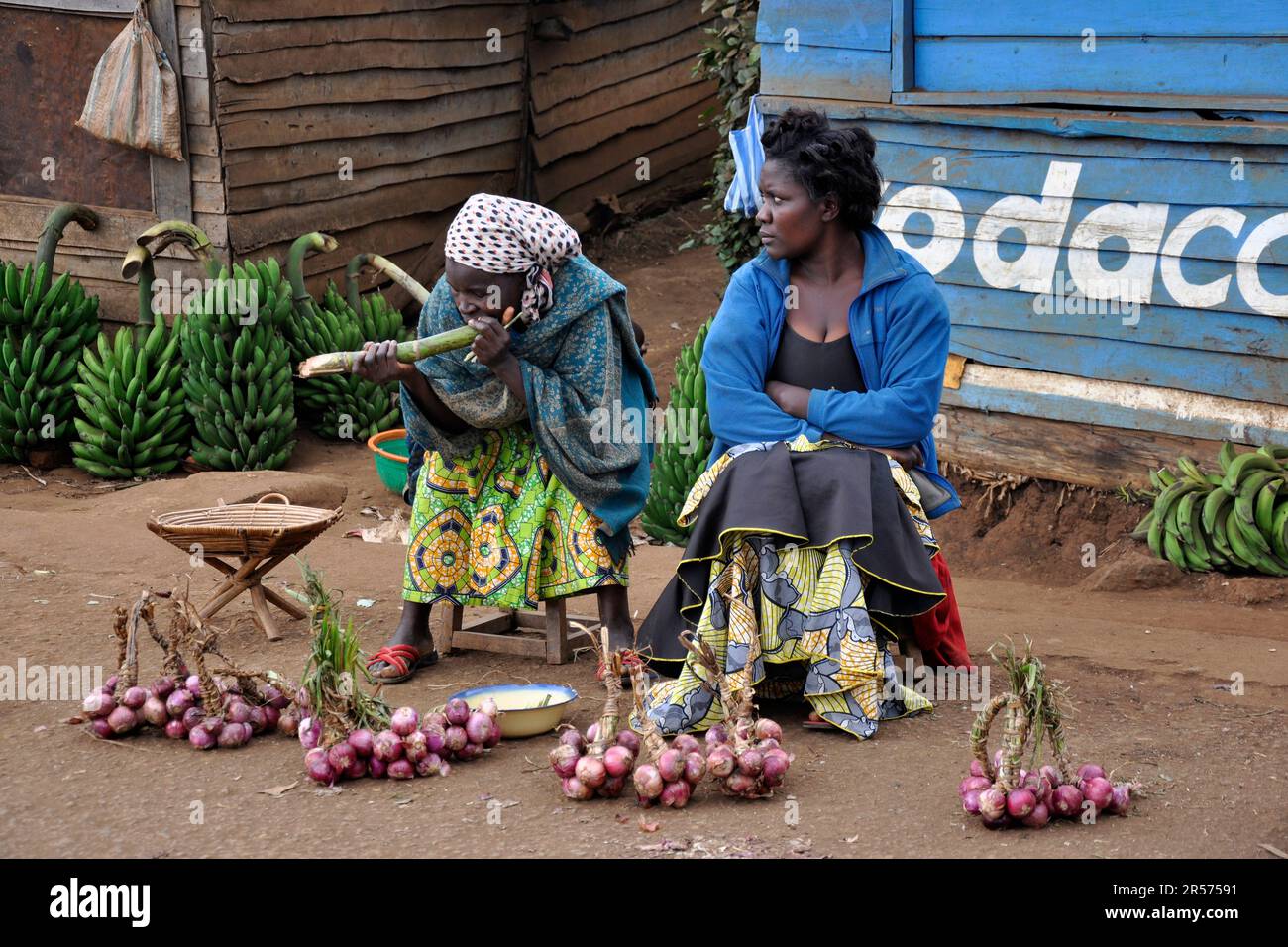 Congo. Bukavu. Viaggi Foto Stock