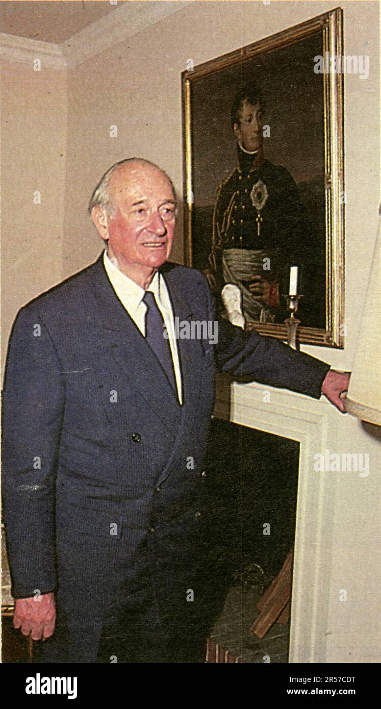Le Prince Louis-Ferdinand de Prusse.né le 9 novembre 1907 à Potsdam et mort le 25 septembre 1994 à Brême, est le chef de la maison royale de Prusse et Foto Stock