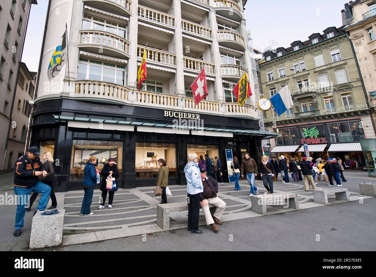 Luna Park. Lucerna. Svizzera Foto Stock