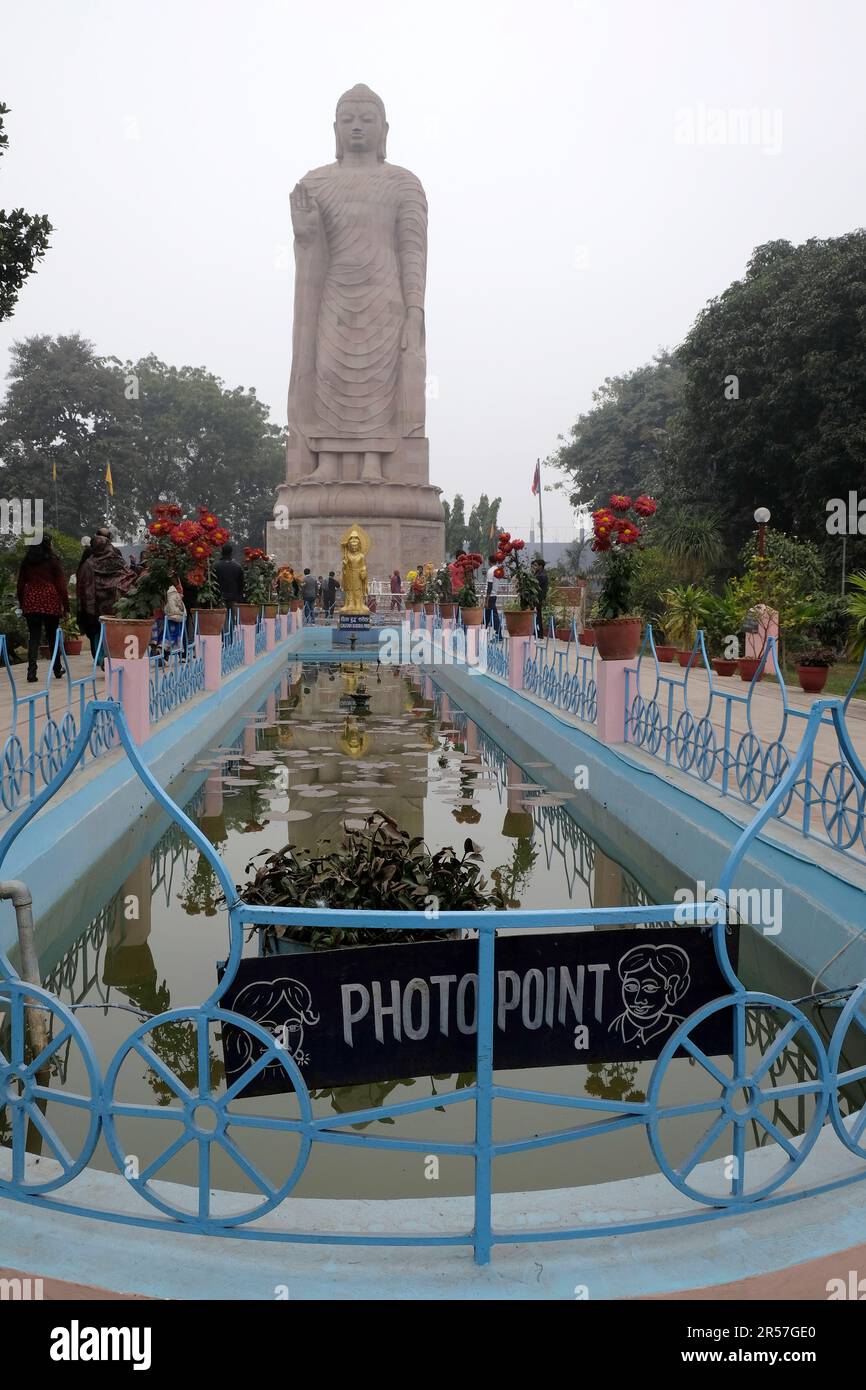 India. Varanasi. Sarnath. la vita quotidiana Foto Stock