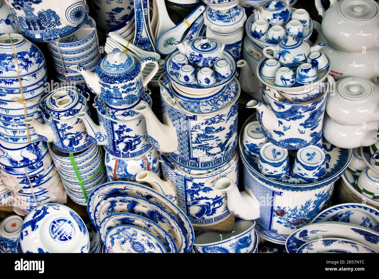 Ceramiche cinesi. Vietnam Foto Stock