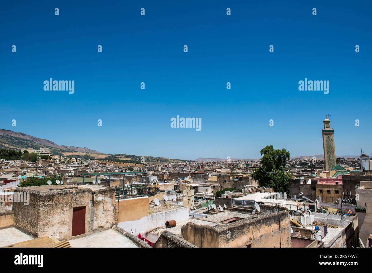Marocco. Es. orizzontale Foto Stock