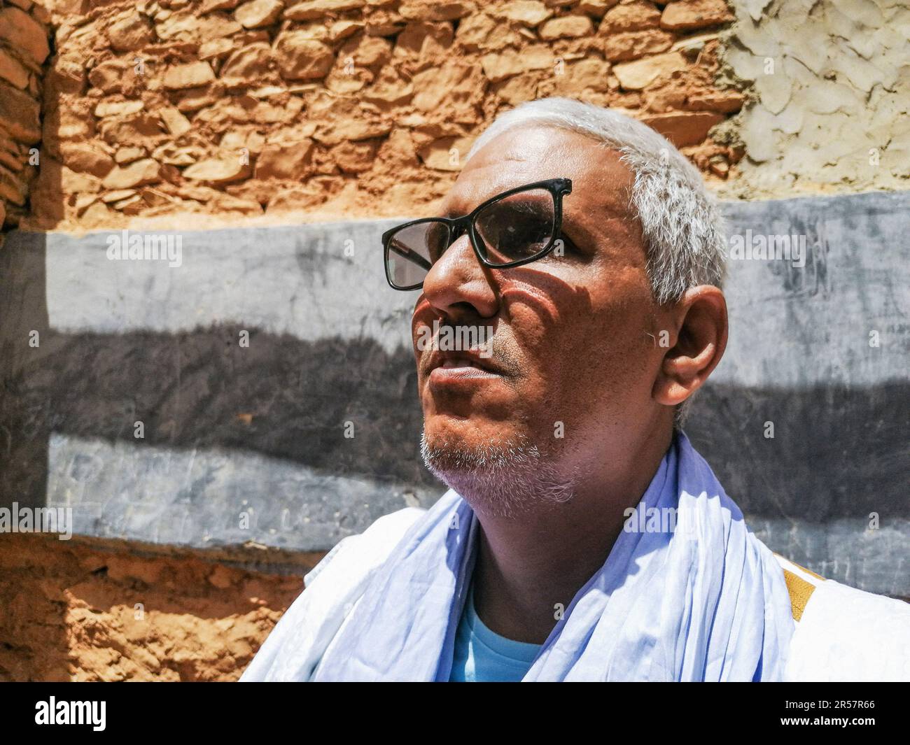 Mauritania, regione di Adrar, Entkemkemt, ritratto Foto Stock