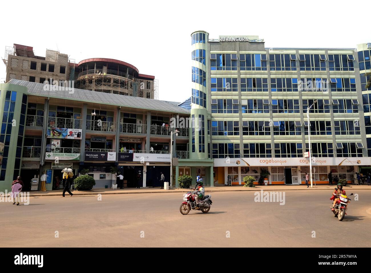 Ruanda. Kigali. la vita quotidiana Foto Stock