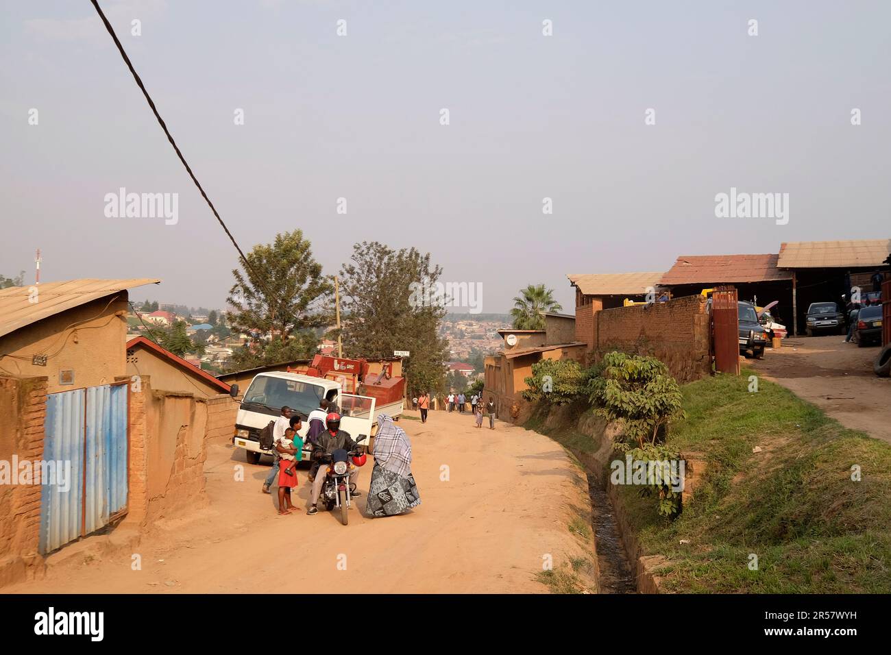 Ruanda. Kigali. la vita quotidiana Foto Stock