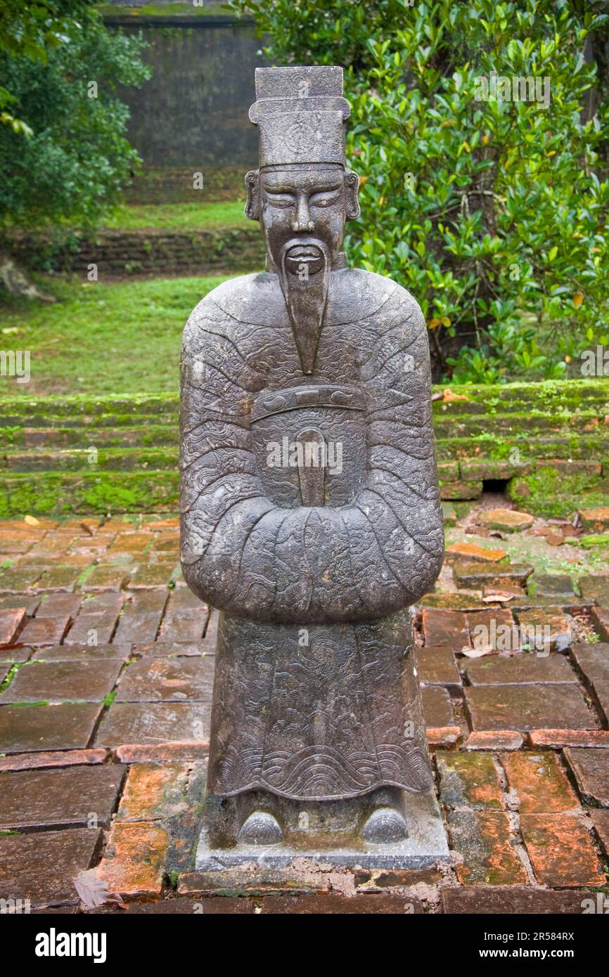 Tu Duc mausoleo. Vietnam Foto Stock